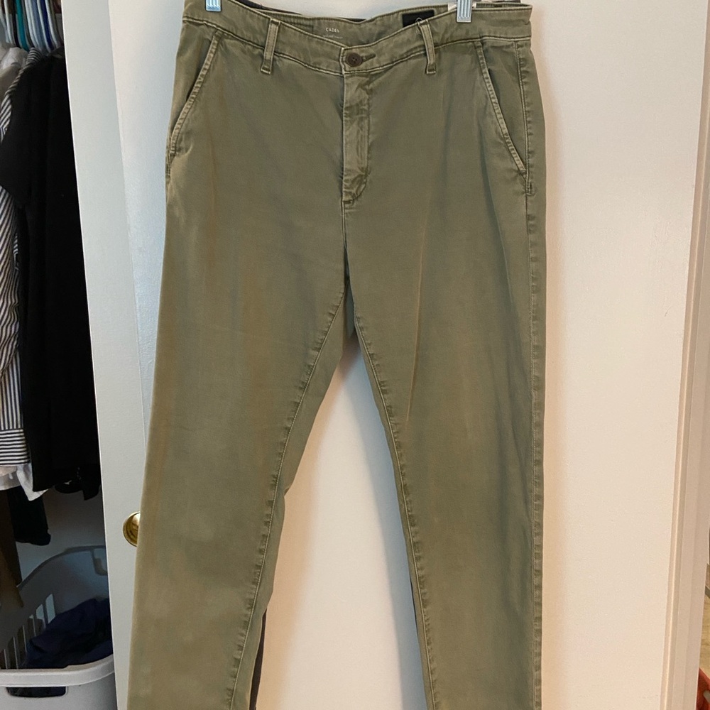 AG Jeans Green Caden Trouser